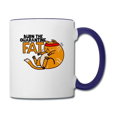 Katzen Tasse - Cat Katze Corona Quarantäne