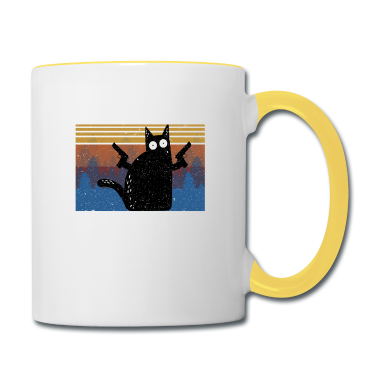 Katzen Tasse - Katze Gamer Gaming Katze Video Game Spiele Compute