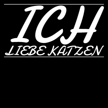 Motiv katze - Ich liebe Katzen