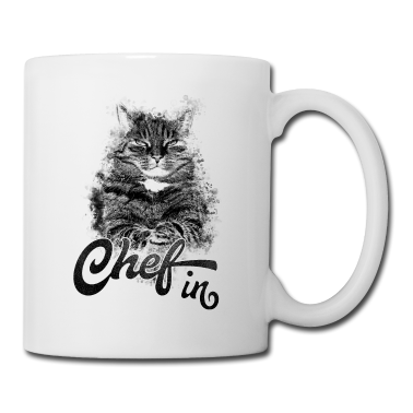 Katzen Tasse - CAT FACE CHEFIN 2 2 1