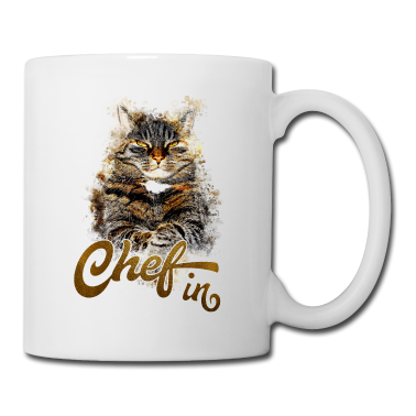 Katzen Tasse - CAT FACE CHEFIN 2 1 1