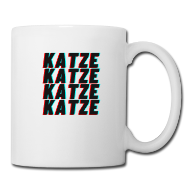Katzen Tasse - Katze Katze Katze Katze