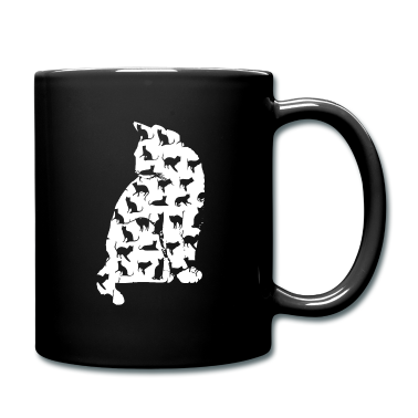 Katzen Tasse - Katze Katze Katze Katze Katze Katze Katze Mieze