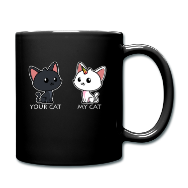 Katzen Tasse - Deine Katze Meine Katze
