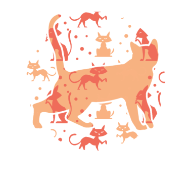 Motiv Katze mit Katzen und Kätzchen - Katzen