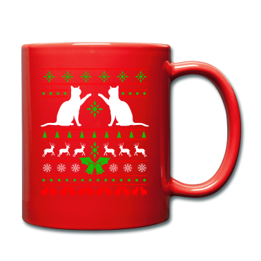 Katzen Tasse - Weihnachten Katzen Katzen Katzen