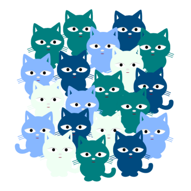 Motiv Katzen, Katzen, Katzen