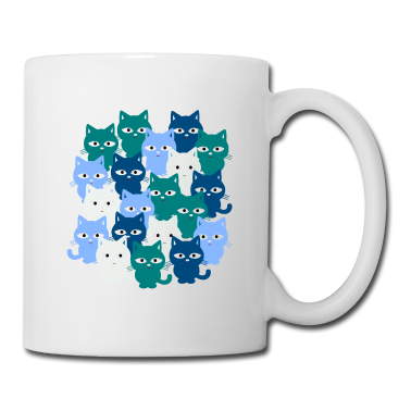 Katzen Tasse - Katzen, Katzen, Katzen