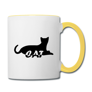 Katzen Tasse - Katze Katze Katze Katze Katze Katze Katze Mieze