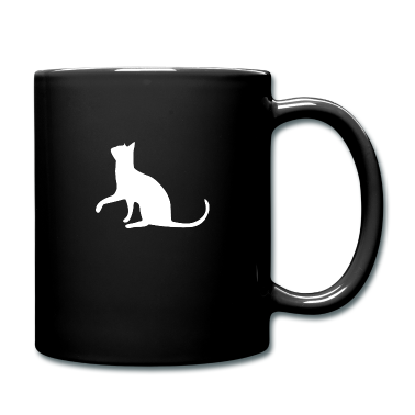 Katzen Tasse - Katze Katze Katze Katze Katze Katze Mieze Pfote