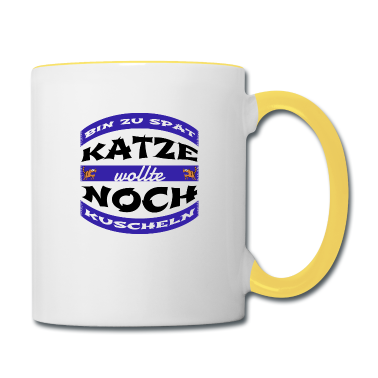 Katzen Tasse - katze - Katze wollte kuscheln