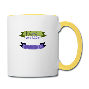 Katzen Tasse - katze - Katze wollte kuscheln