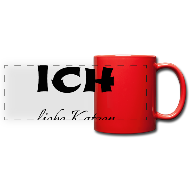 Katzen Tasse - katze - Ich liebe Katzen