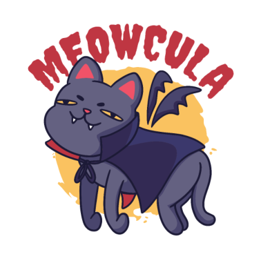 Motiv Halloween Cat Katze