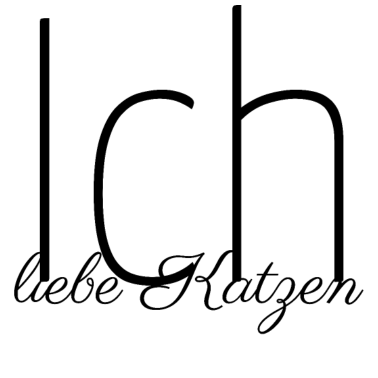 Motiv katze - Ich liebe Katzen