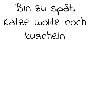 Motiv katze - Katze wollte kuscheln