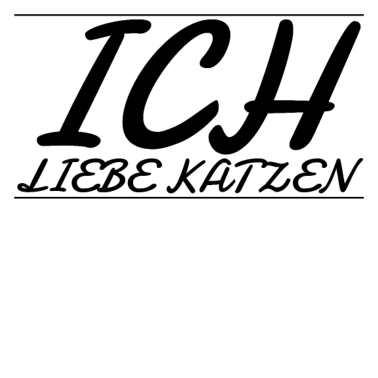 Motiv katze - Ich liebe Katzen
