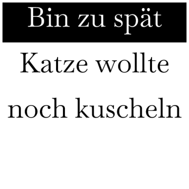 Motiv katze - Katze wollte kuscheln