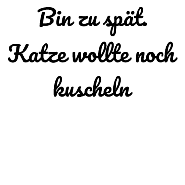 Motiv katze - Katze wollte kuscheln