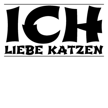 Motiv katze - Ich liebe Katzen