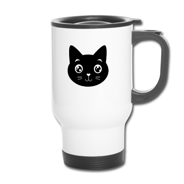 Katzen Thermobecher - Katze