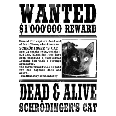 Motiv Wanted: Schrödinger's Cat - Dead & Alive