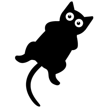 Motiv Schwarze Katze