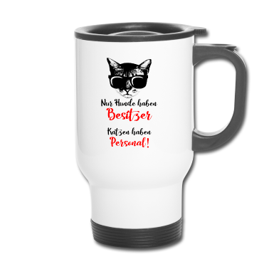 Katzen Thermobecher - Katze, Katzen