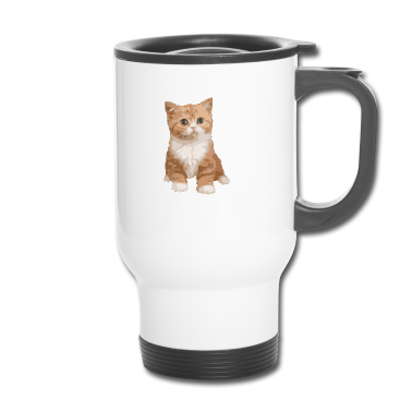 Katzen Thermobecher - Katze - Katze