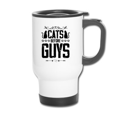 Katzen Thermobecher - katze katzen