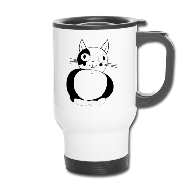 Katzen Thermobecher - Katze - Katze