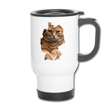 Katzen Thermobecher - Katze, Katzen