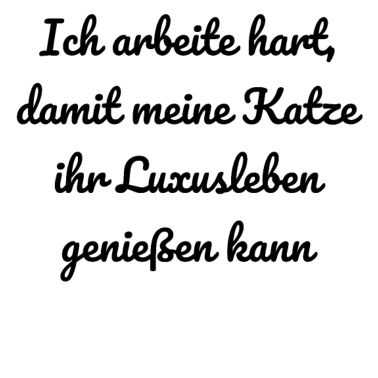 Motiv katze - Luxusleben einer Katze