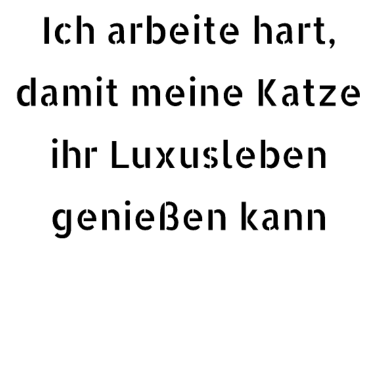 Motiv katze - Luxusleben einer Katze