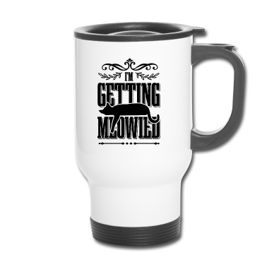 Katzen Thermobecher - katze miau katzen