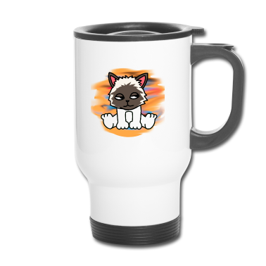 Katzen Thermobecher - Katze Katzen Tiere