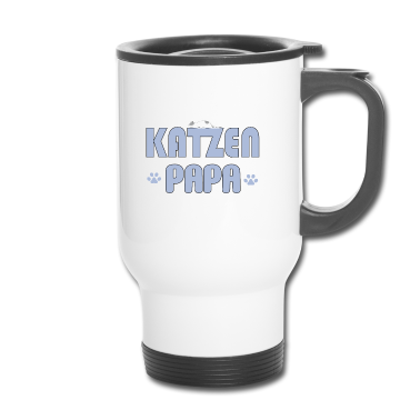 Katzen Thermobecher - Katzen Katze Papa