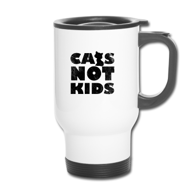 Katzen Thermobecher - Katze Katzen Sprüche