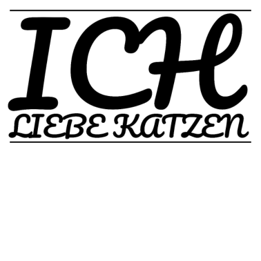 Motiv katze - Ich liebe Katzen