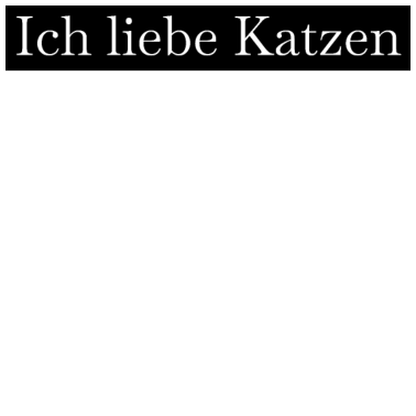 Motiv katze - Ich liebe Katzen