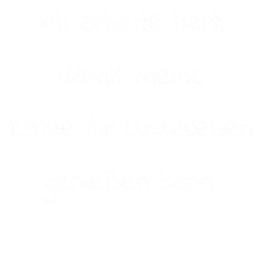 Motiv katze - Luxusleben einer Katze