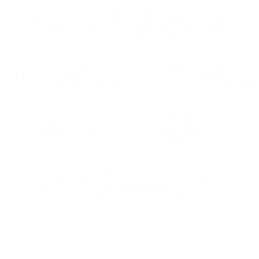 Motiv katze - Luxusleben einer Katze