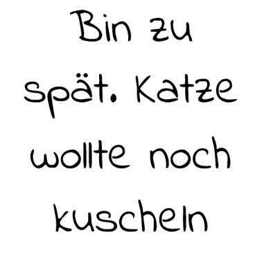 Motiv katze - Katze wollte kuscheln