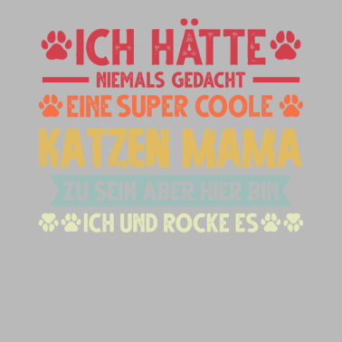 Motiv Katzen Mama Katzenliebhaber Geschenk