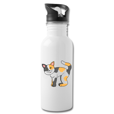 Katzen Trinkflasche - Kleine süße Katze
