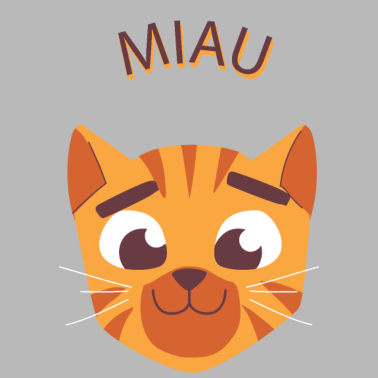 Motiv Miau die kleine Katze