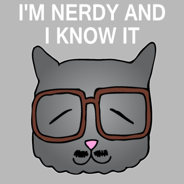 Motiv Nerd Programmierer Katze Spruch Lustig Geschenk