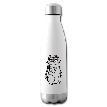Katzen Trinkflasche - Katze Katzen