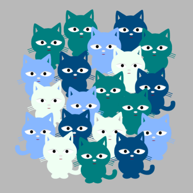 Motiv Katzen, Katzen, Katzen