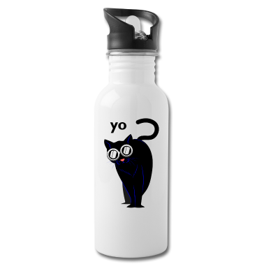 Katzen Trinkflasche - Katze Katzen